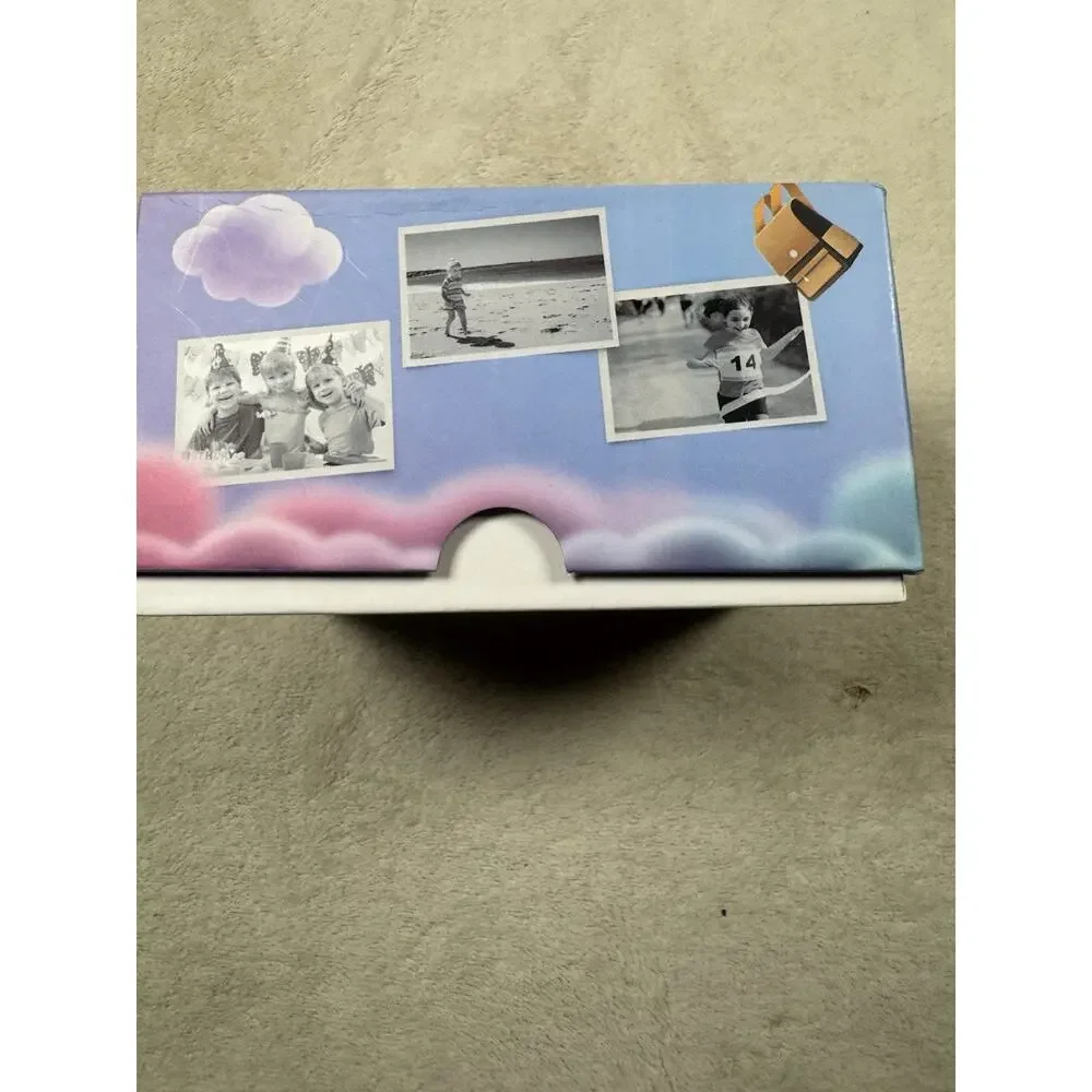 Kids Instant Print Digital Camera 48MP 2.7K Blue w/ Paper Rolls New Open Box